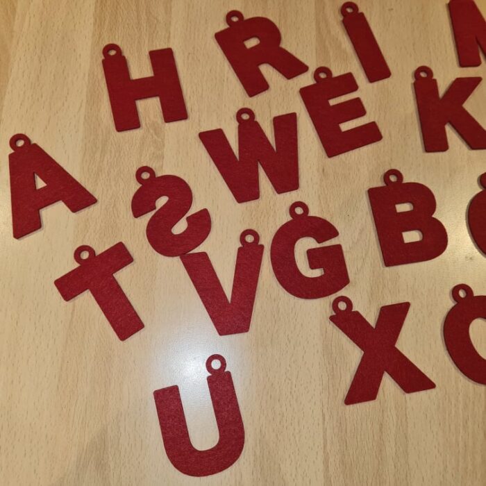 Schlüsselanhänger - Buchstabe - Mareve DEsign
