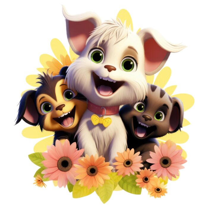 3D Dogs 2-png 3D Dogs 2.png