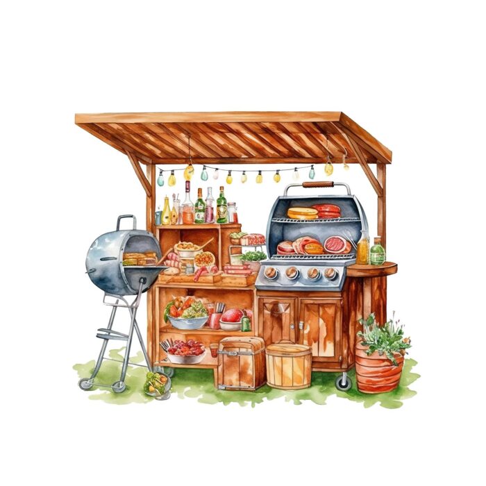BBQ Food Grill Summer 4.png