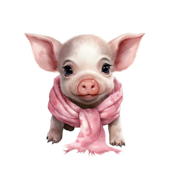 cute little pig watercolor 4.png