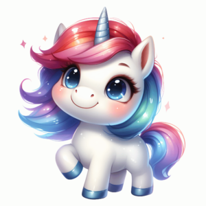 1€ Sale - Baby Einhorn - 7cm