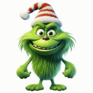 1€ Sale - grüner Gnome - 7cm