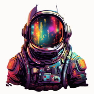 1€ Sale - Astronaut Magic - 7cm