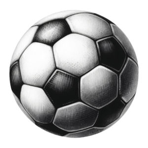 1€ Sale - Fußball Schlicht - 7cm