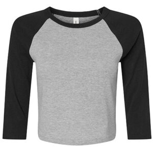 Women´s Micro Rib 3/4 Raglan Baby Tee