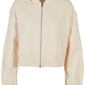 Ladies Short Oversized Zip Jacket