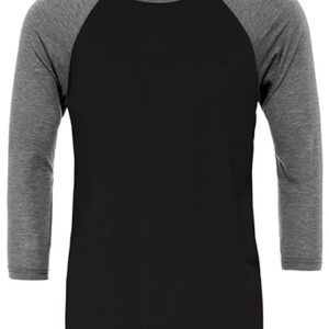 Unisex 3/4 Sleeve Baseball T-Shirt