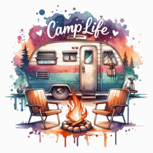 Bügelbild - Camplife