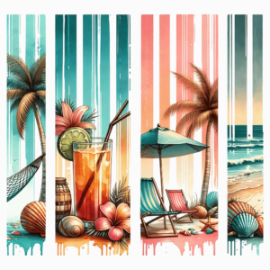 Bügelbild - Design - Summer