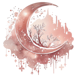 Bügelbild - Mystischer Mond