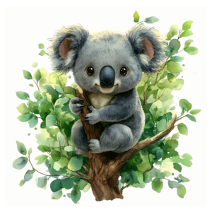 Bügelbild - Koala