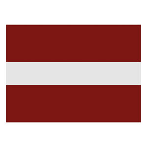 Fahne Lettland