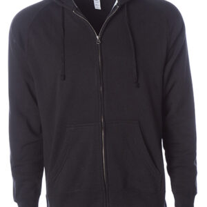 Unisex Midweight Special Blend Raglan Zip Hood