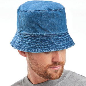 Adults Denim Bucket Hat