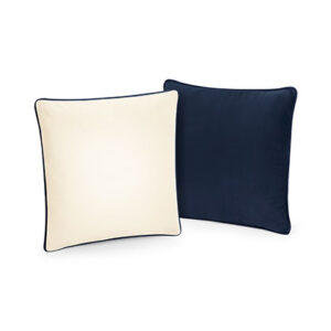 Fairtrade Cotton Piped Cushion Cover