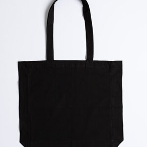 Cotton Bag Side Fold Long Handles