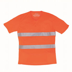 Hi-Vis Top Cool Super Light V-Neck T-Shirt