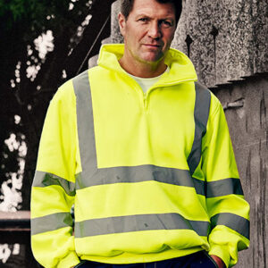 Hi-Vis 1/4 Zip Sweatshirt