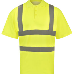 High-End Polycotton Hi-Vis Polo Shirt Cambridge