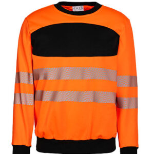 EOS Hi-Vis Workwear Sweatshirt With Printing Area