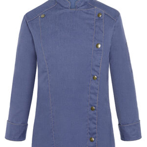 Damen Kochjacke Jeans-Style