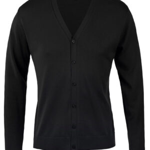 Men´s Golden V-Neck Knitted Cardigan