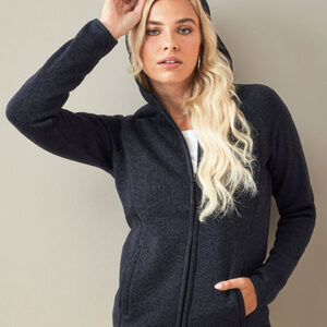 Lux Hooded Knitfleece Jacket Women