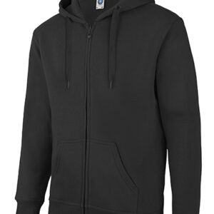 Zip Through Hooded Sweat Jacket