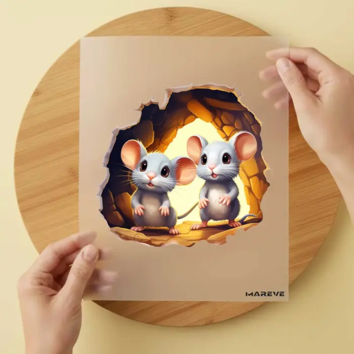 Bügelbild-2Mäuse-Höhle Bügelbild-2Mäuse-Höhle