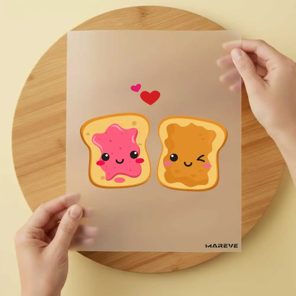 Bügelbild/Sticker - 2 Toast