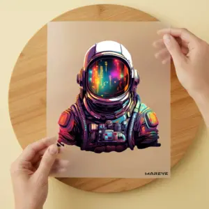 Bügelbild/Sticker - Astronaut - Magic