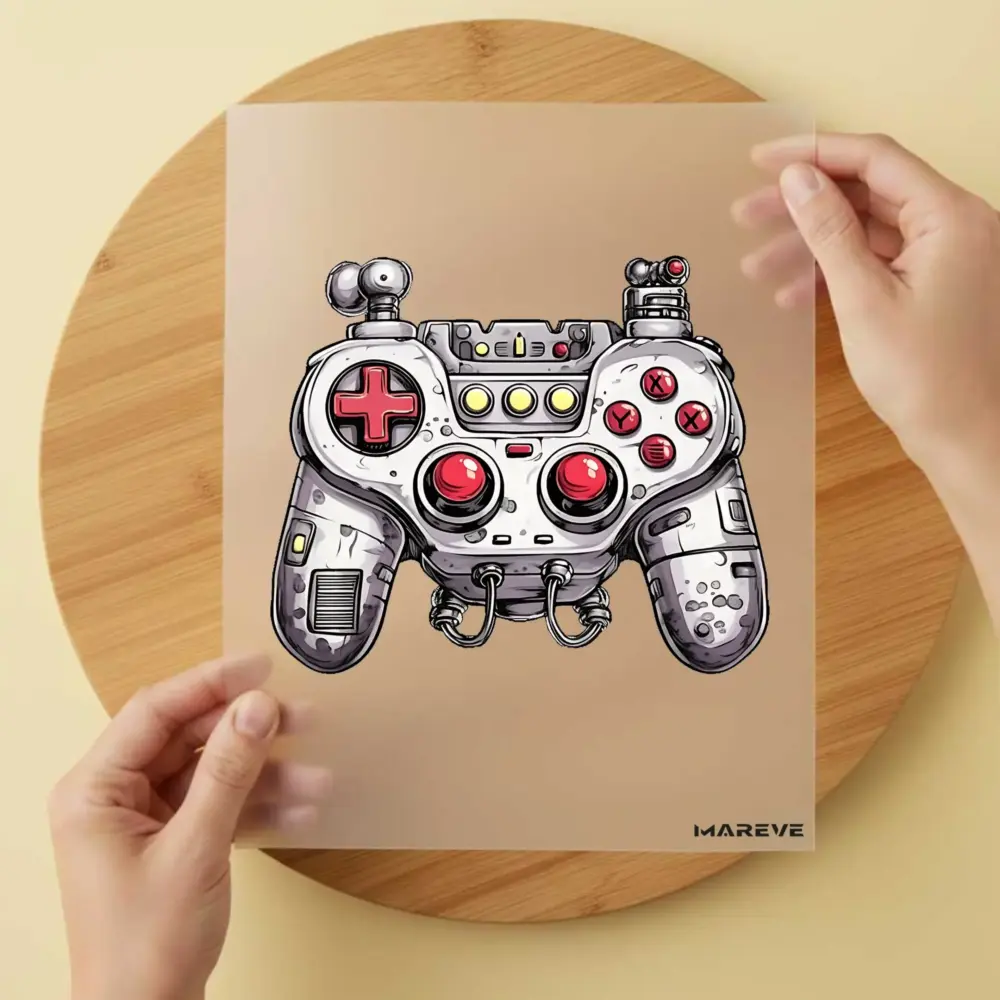 Bügelbild/Sticker - Controller - Maschine