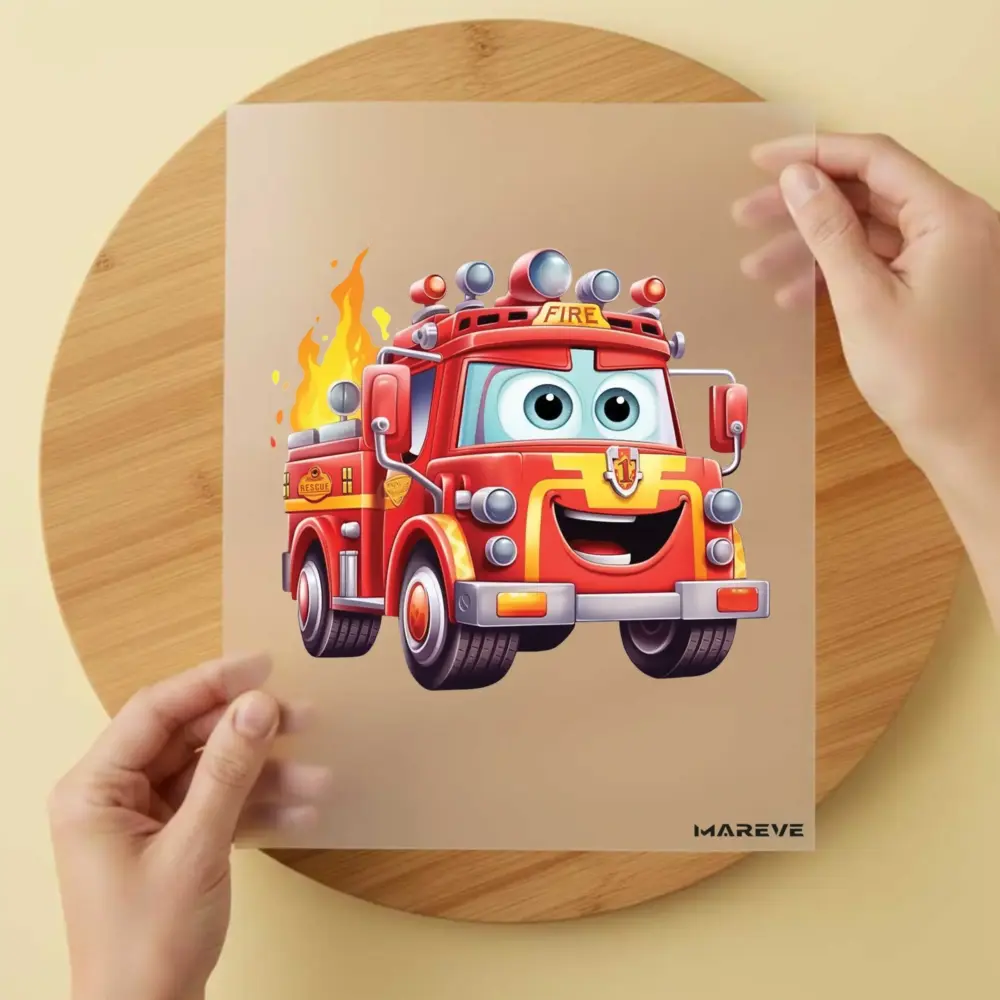 Bügelbild/Sticker - Feuerwehr