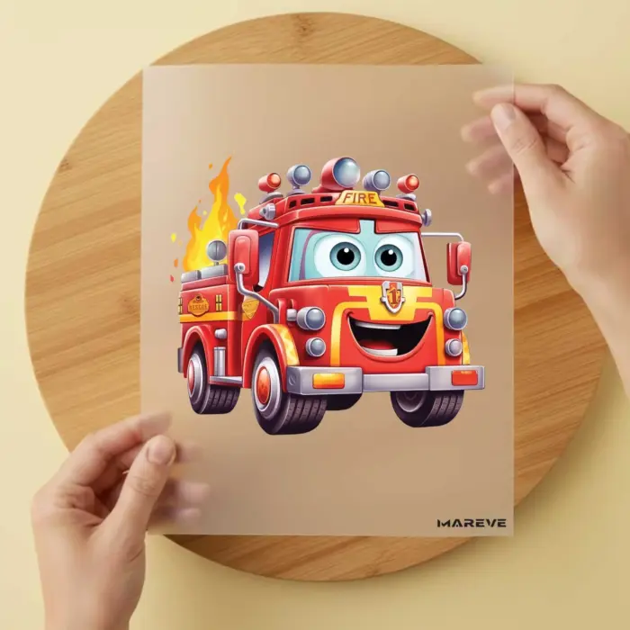 Bügelbild-Feuerwehr Bügelbild-Feuerwehr