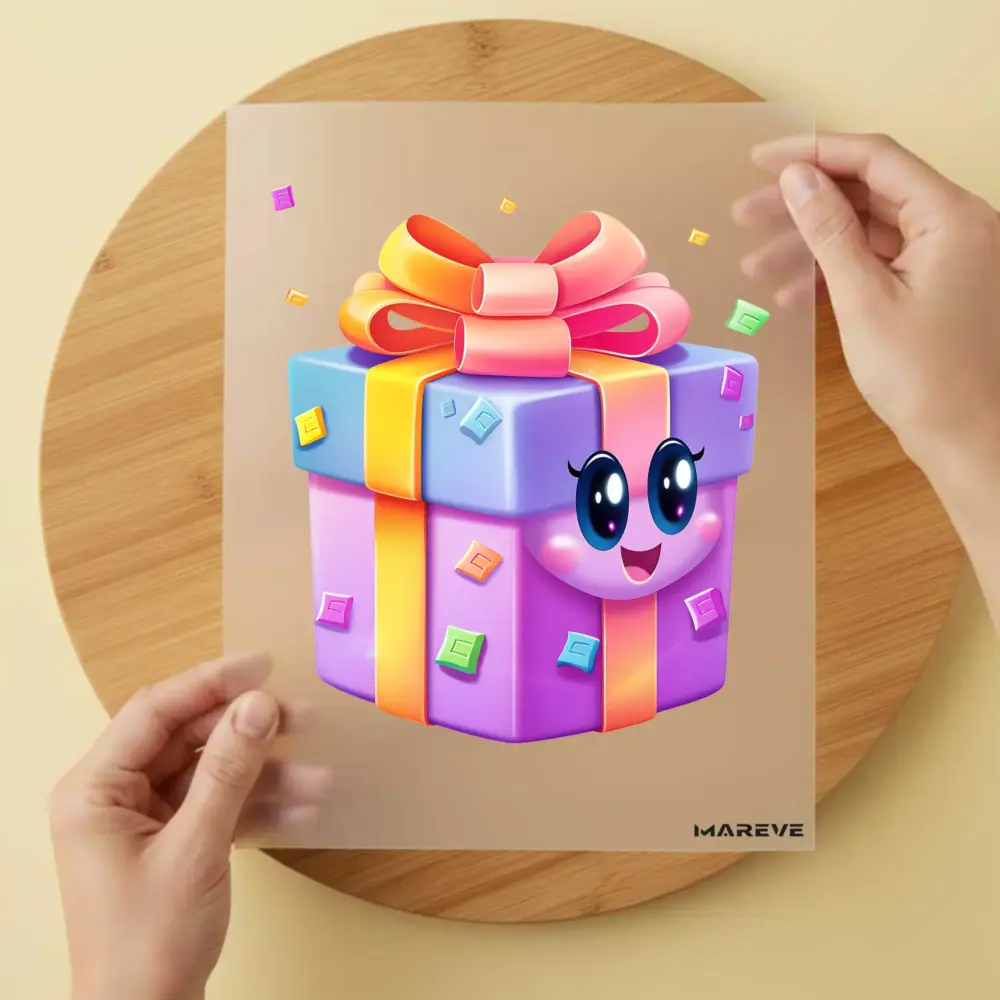 Bügelbild/Sticker - Geschenk - Smiley