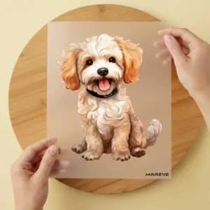 Bügelbild/Sticker - Watercolour - Doodle