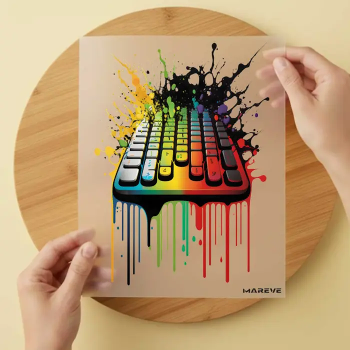 Bügelbild-Watercolour-halbeTastatur-Rainbow
