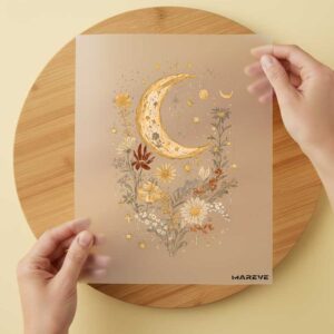 Bügelbild/Sticker - Dekor - Flowertime