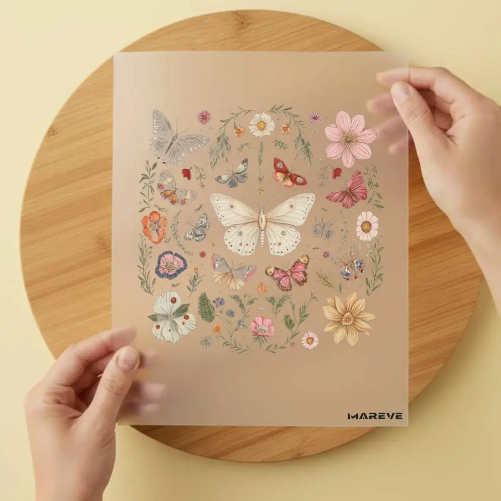 Bügelbild/Sticker - Dekor - Schmetterling