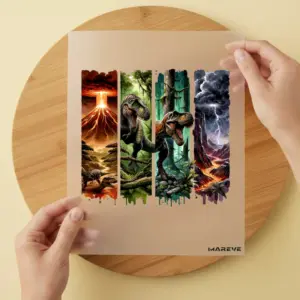 Bügelbild/Sticker - Design - Dinos