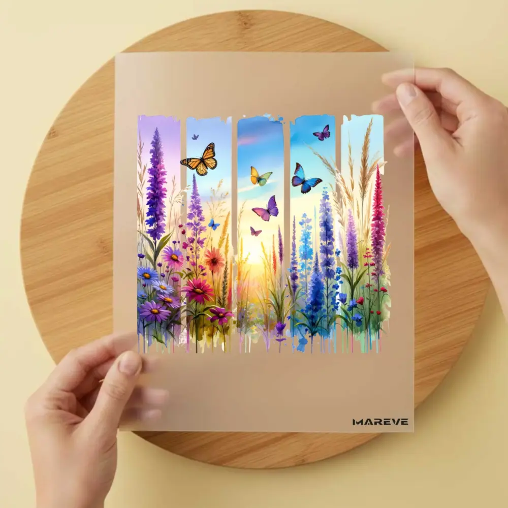 Bügelbild/Sticker - Design - Frühling