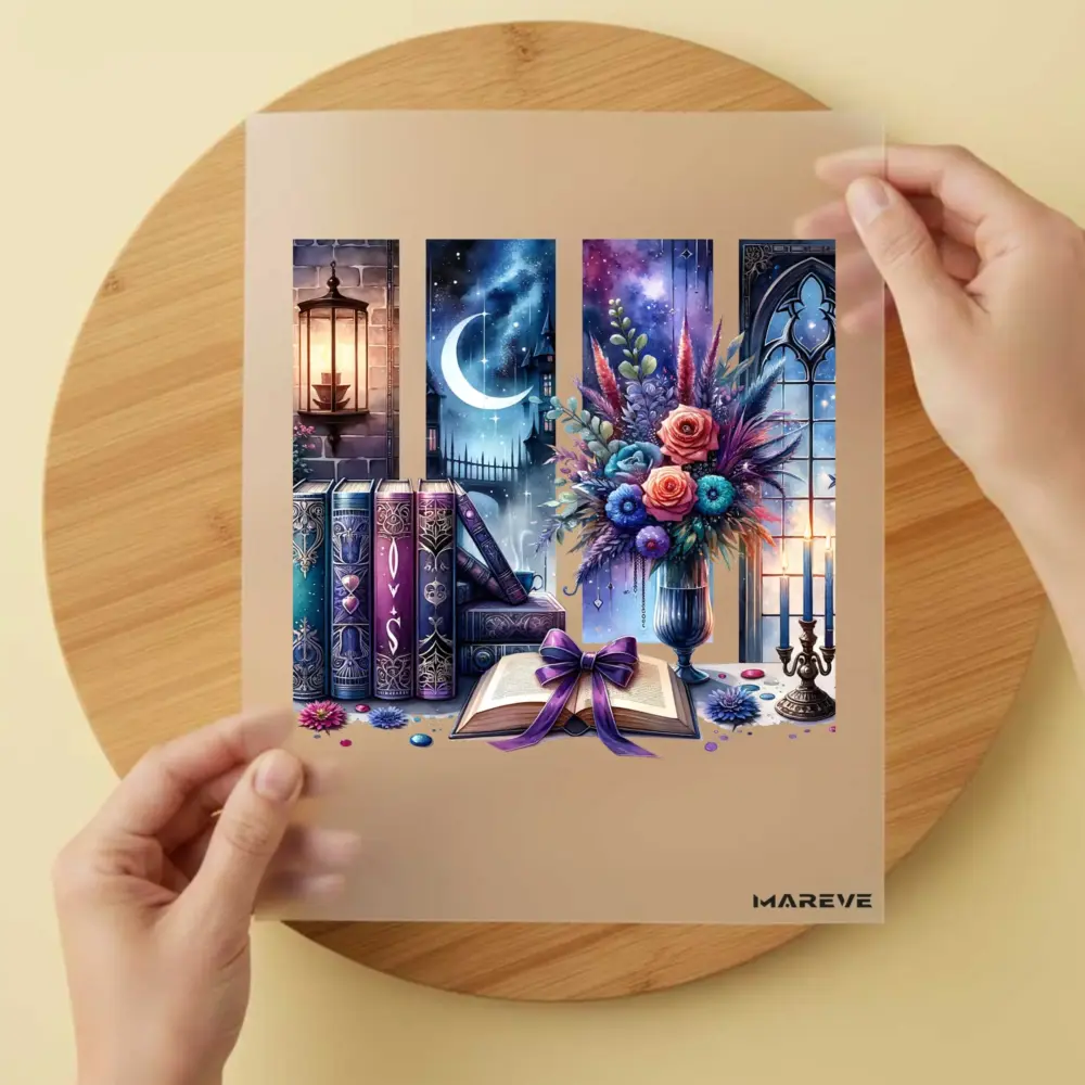 Bügelbild/Sticker - Design - Magic - Book