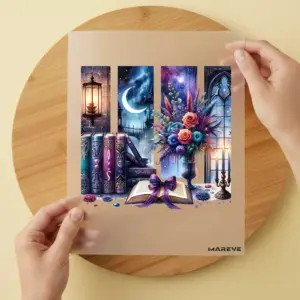 Bügelbild/Sticker - Design - Magic - Book