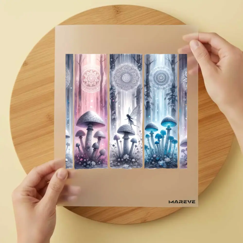 Bügelbild/Sticker - Design - Magic - Pilze