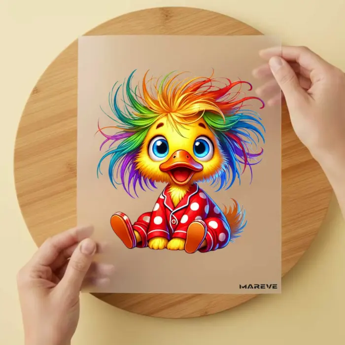 Ente-BunteHaare