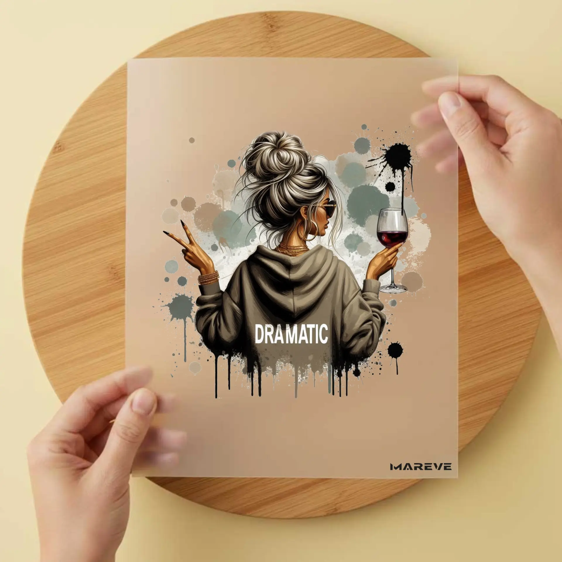 Frau-Dramatic