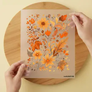 Bügelbild/Sticker - Herbstzeit - Flower