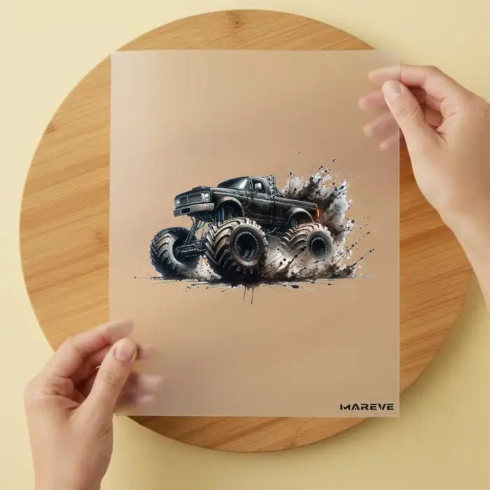 Monstertruck-Schwarz Monstertruck-Schwarz