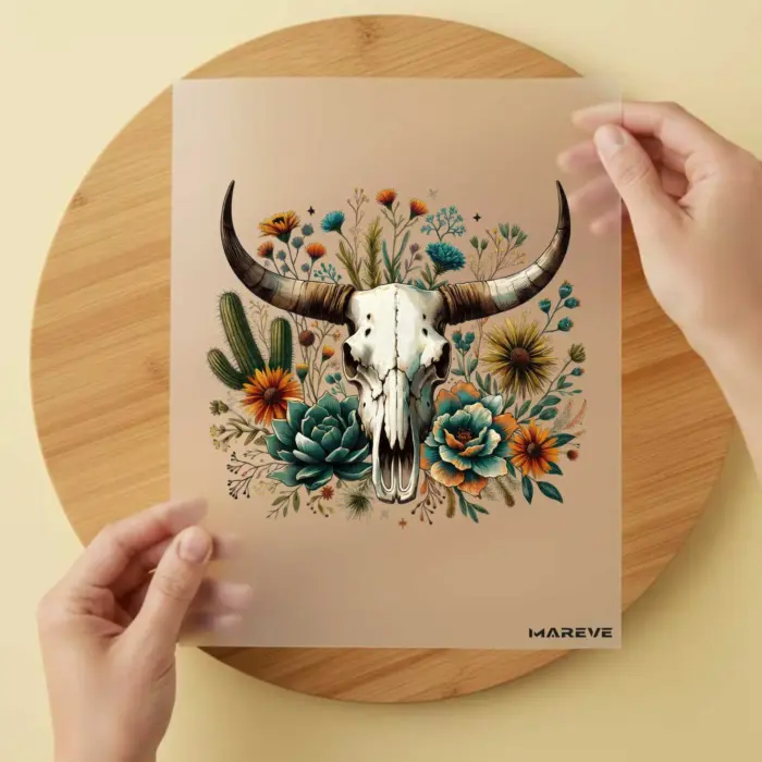 Skull-Kuh-Retro-Flower