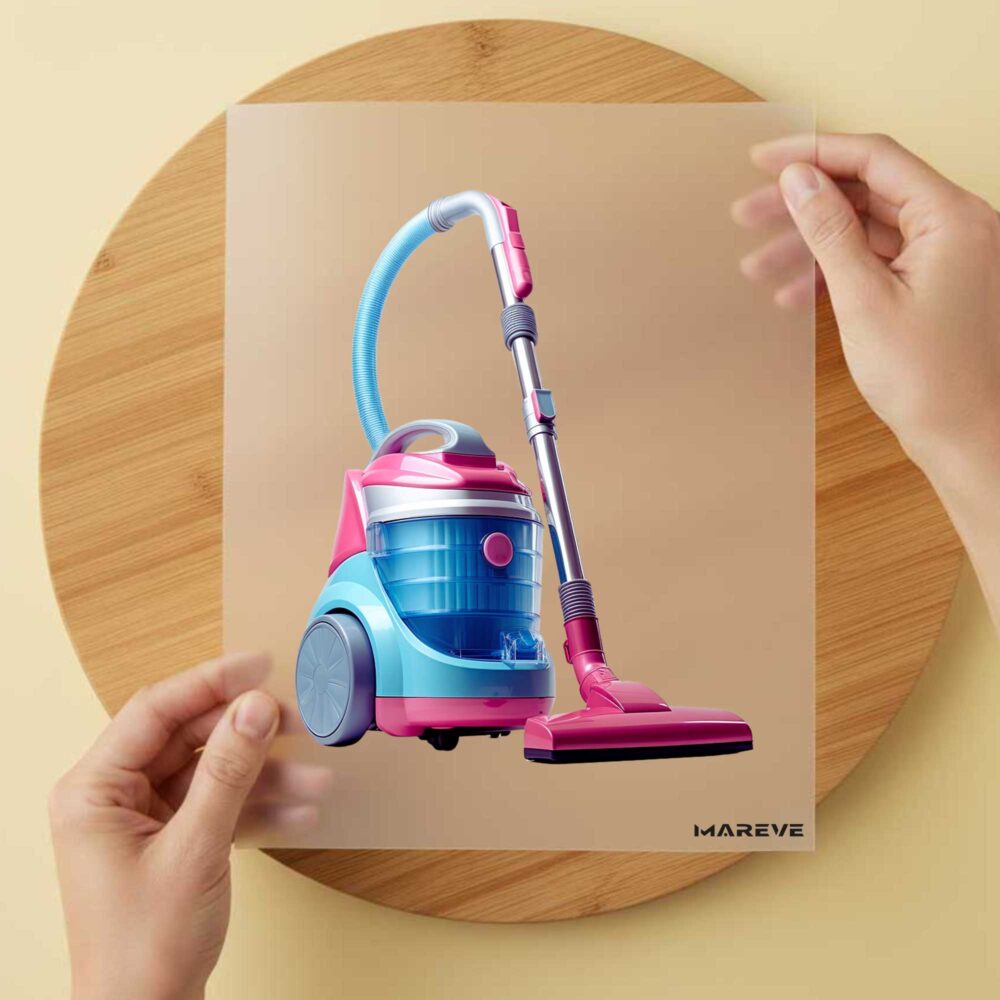 Bügelbild/Sticker - Staubsauger